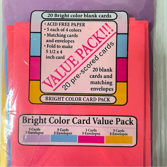 Note Card Bundle — all NWT — Make Your Own and Pre printed Blank Packs - Picture 9 of 14